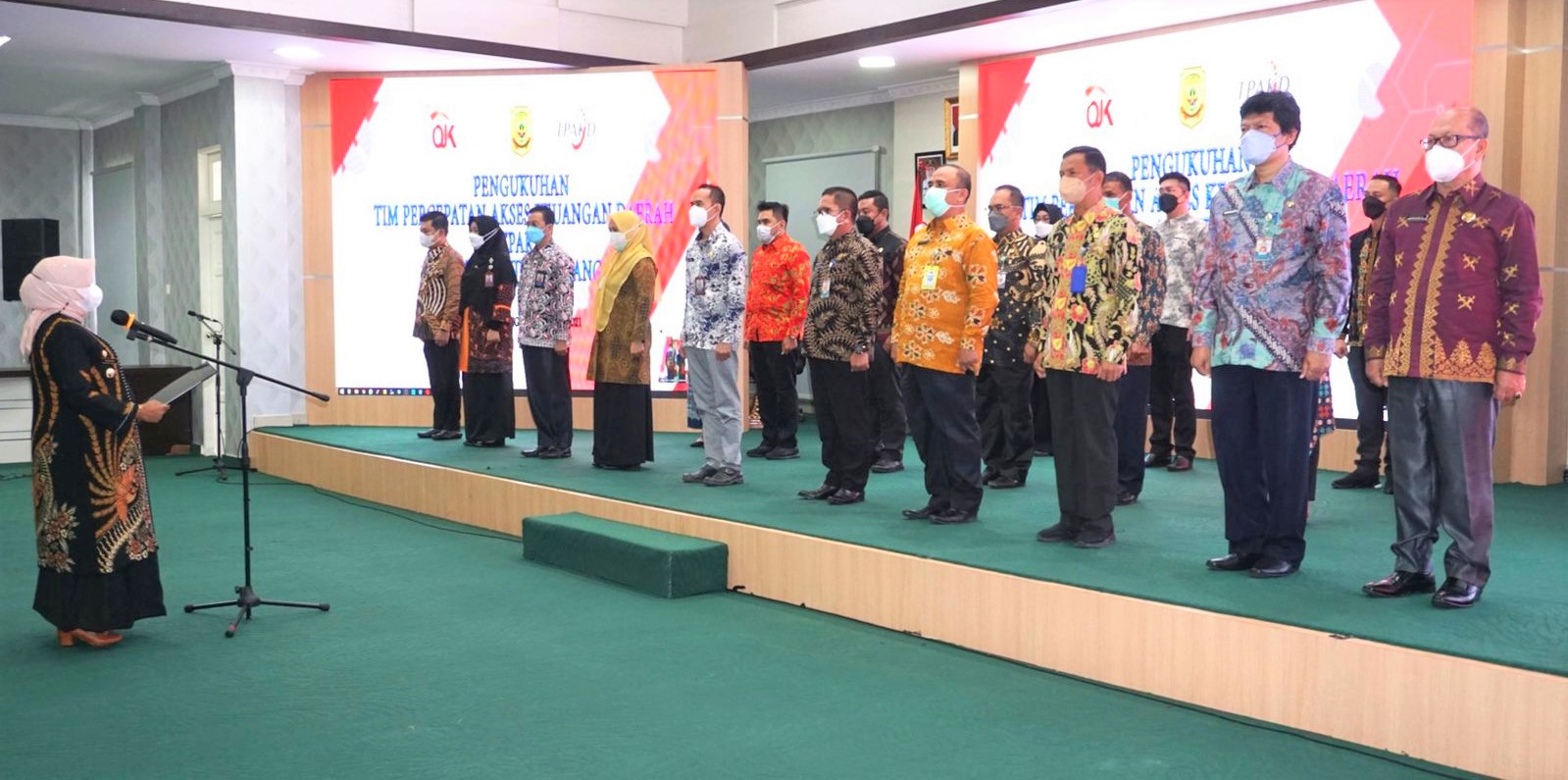 Pertama di Provinsi Kepri, TPAKD Kota Tanjungpinang Dikukuhkan